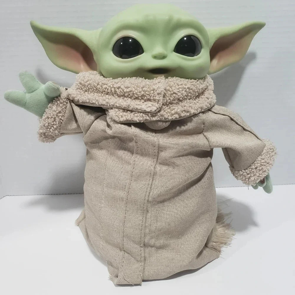 Star Wars  Grogu 12" Plush/ Vinyl Mandalorian Toy.